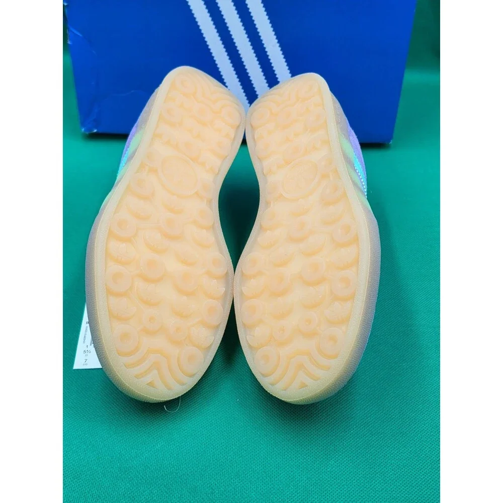 Adidas Gazelle Indoor W Powder Plum Easy Green Gum Women’s 7 IH6801 NWT